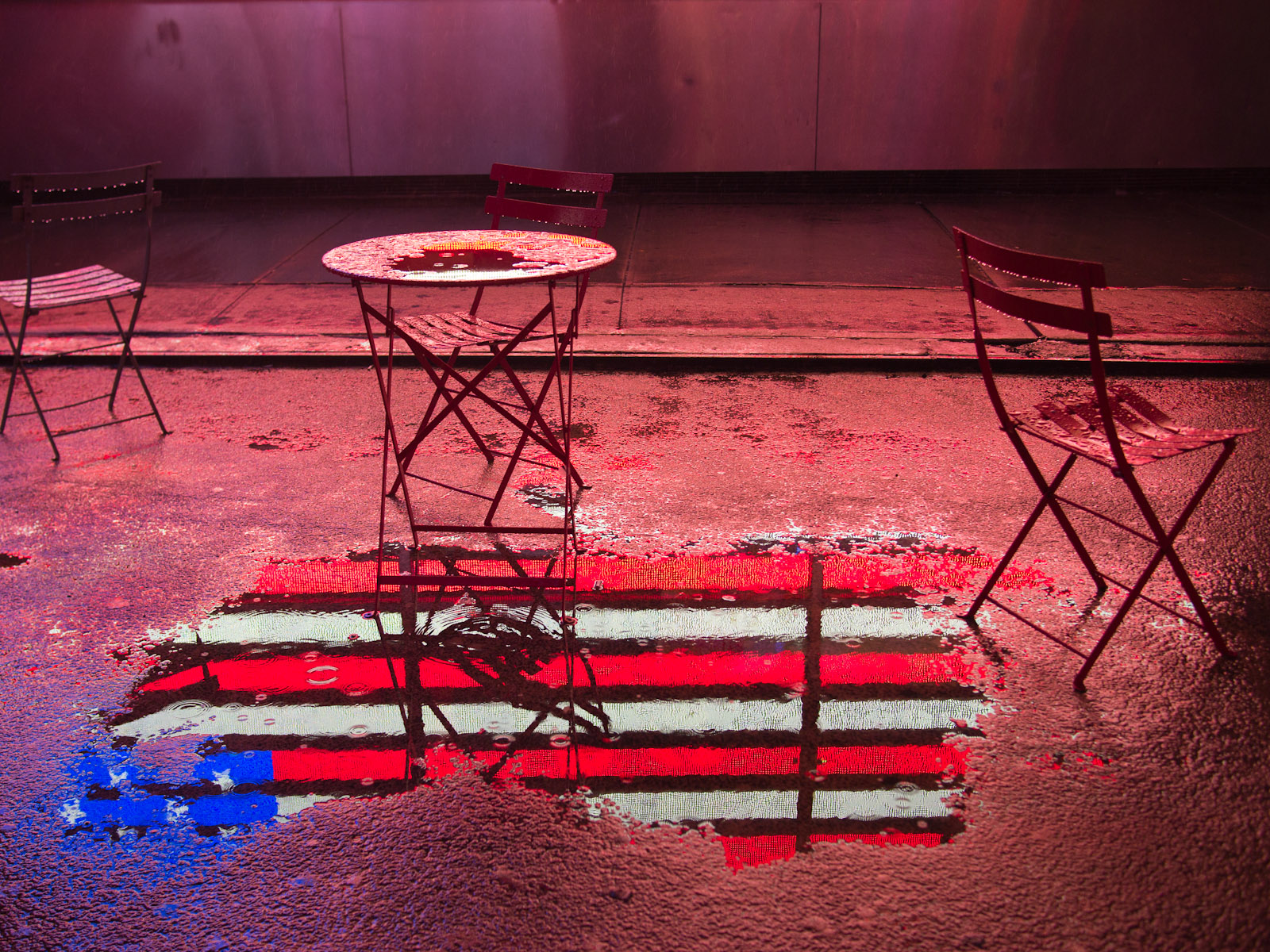 Times Square flag